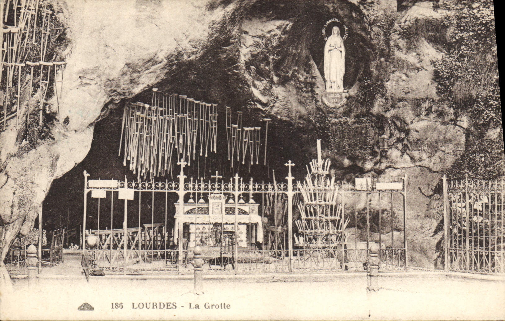 CPA Lourdes La Grotte 