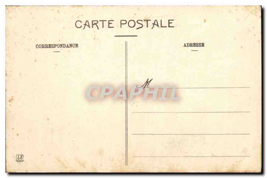 CPA Les Hautes Pyrenees Lourdes Le Calvaire  — Verso