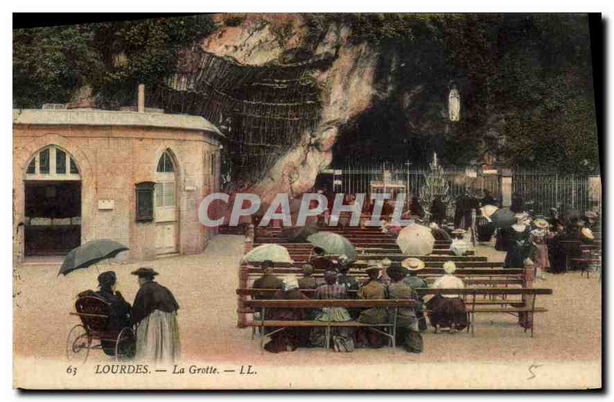 CPA Lourdes La Grotte 