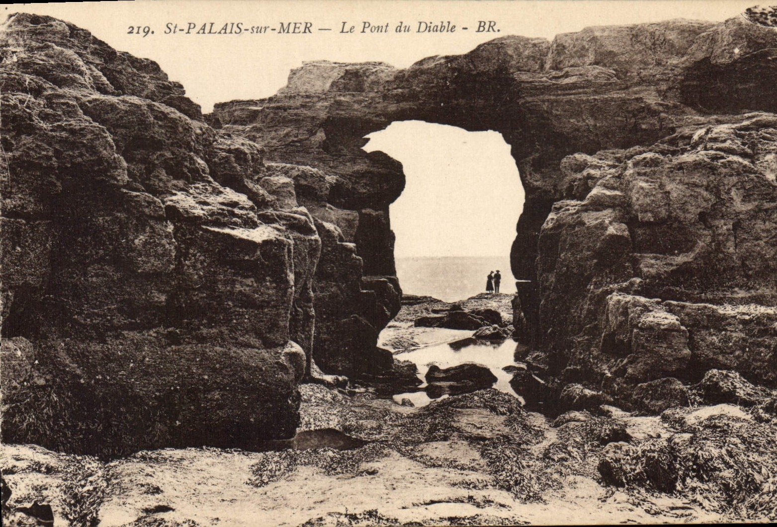 St-Palais-sur-Mer — Le Pont du Diable — BR. 219