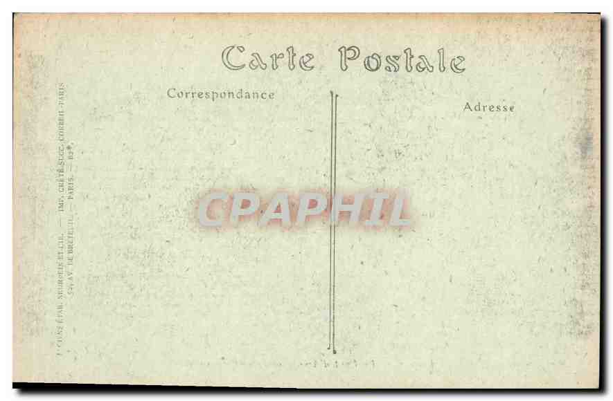 CPA Paris Le Pont d'Arcole et l'Hotel de Ville  — Rückseite