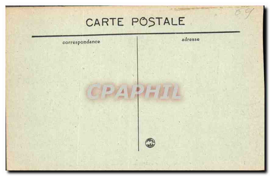 CPA Lyon L'Entree du Parc de la Tete d'Or et le Monument des Legionnaires du Rhone  — Verso