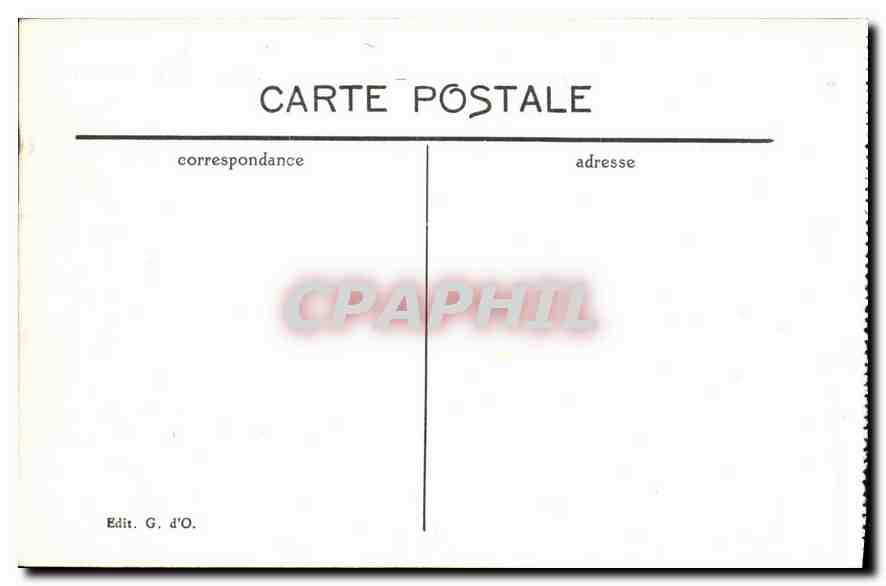 CPA Royat Panorama sur le chemin de la Vallee et le Sanatorium  — Rückseite