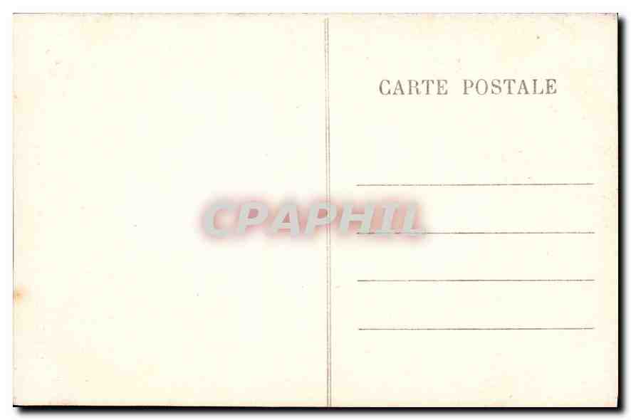CPA Grotte de Dargilan Salle de la Mosque  — Rückseite