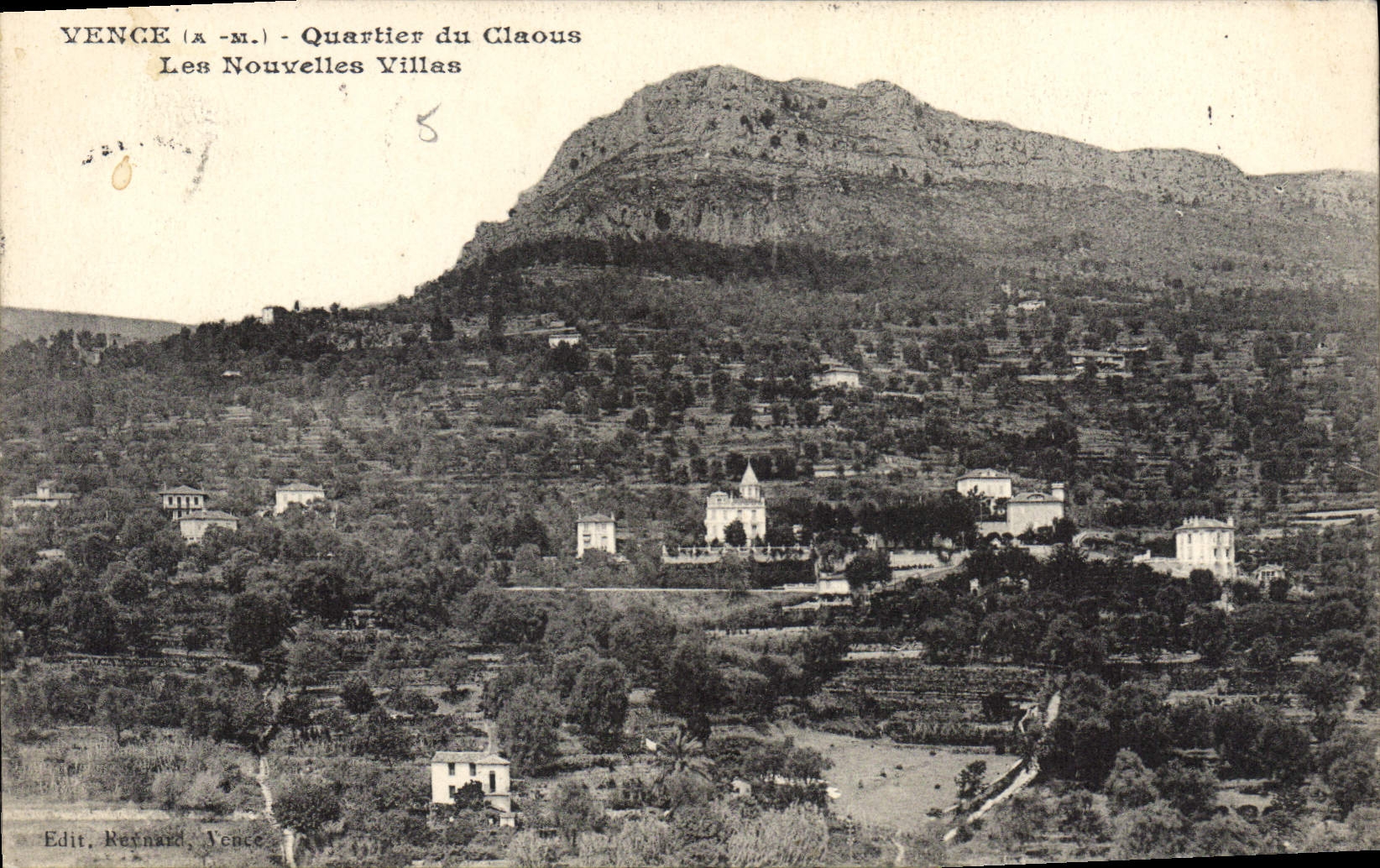 CPA Vence Quartier du Claous Lea Nouvelles Villas 