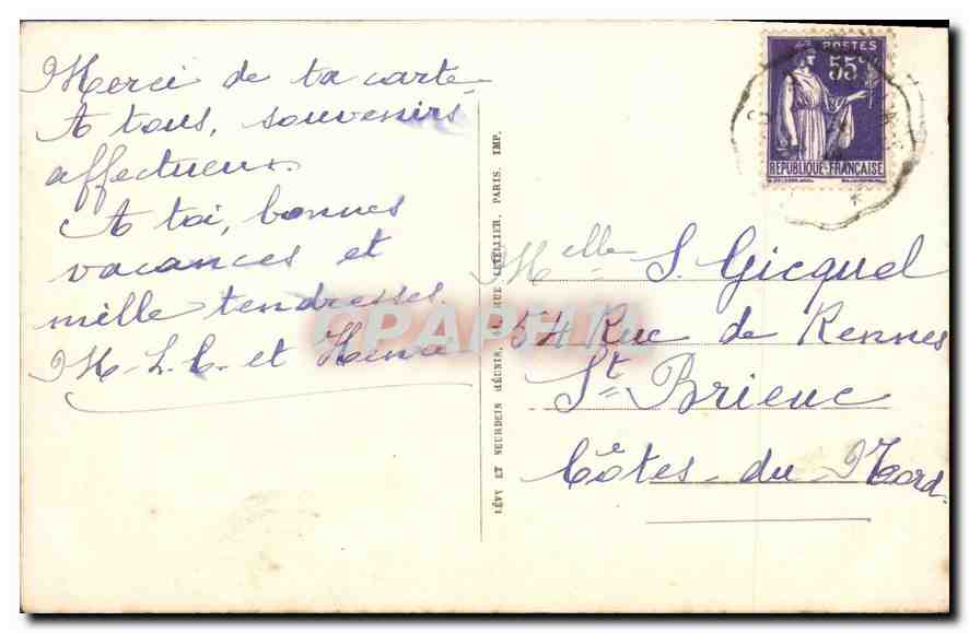 CPA Env d'Amboise La Pagode de Chanteloup  — Rückseite