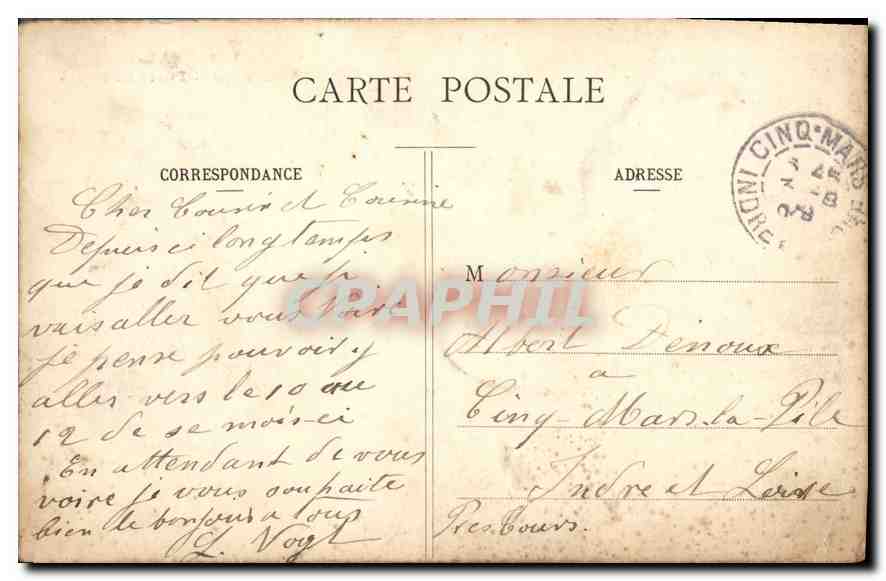 CPA Paris Boulevard et Porte St Denis  — Verso
