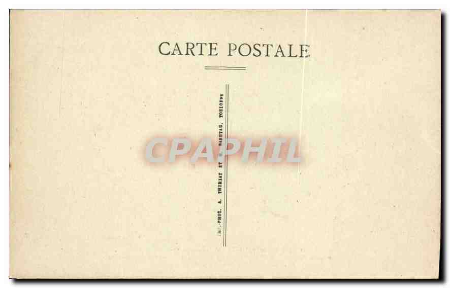 CPA St Maximin la Ste Baume Orgue La basilique — Verso