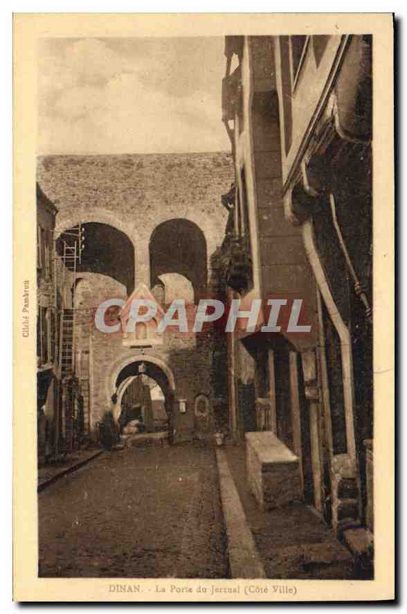 CPA Dinan La Porte du Jerzual Cote Ville 