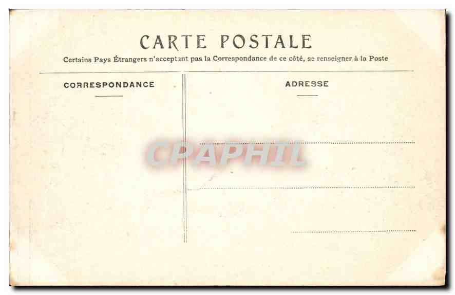 CPA Montargis Le Musee  — Rückseite