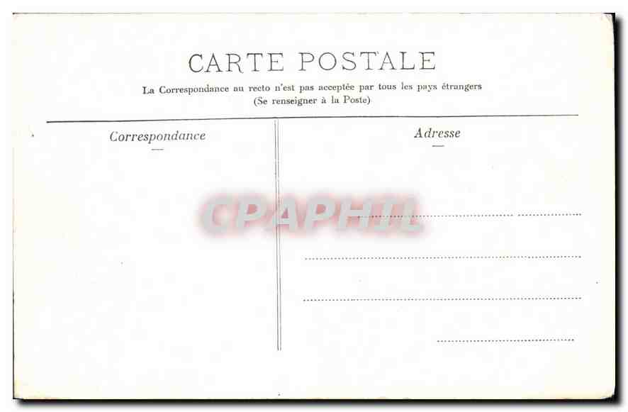 CPA Pire Chateau Porterie et Chateau d'Eau  — Rückseite