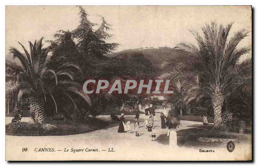 CPA Cannes Le Square Carnot 