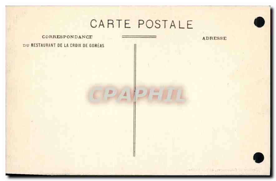 Le Cap Fréhel (C.-du-N.) — La Gerbe — Rückseite