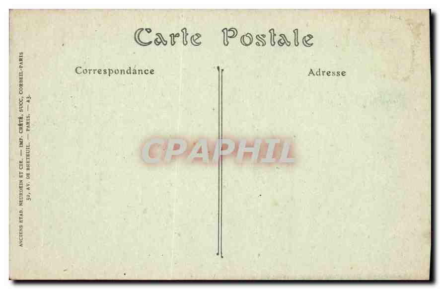 CPA Lille La Noble Tour (XVe siecle) — Back