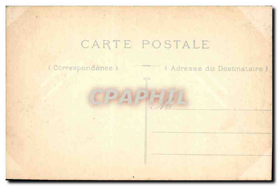 CPA Palais de Compiegne Le Boudoir de l'Imperatrice — Verso