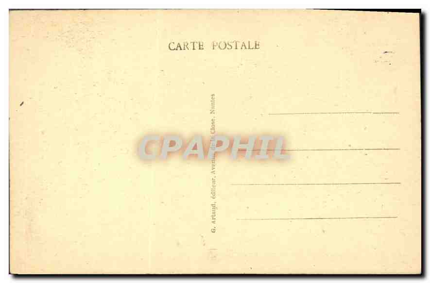 CPA Domfront (Orne) L'Eglise Le Maitre Autel — Rückseite