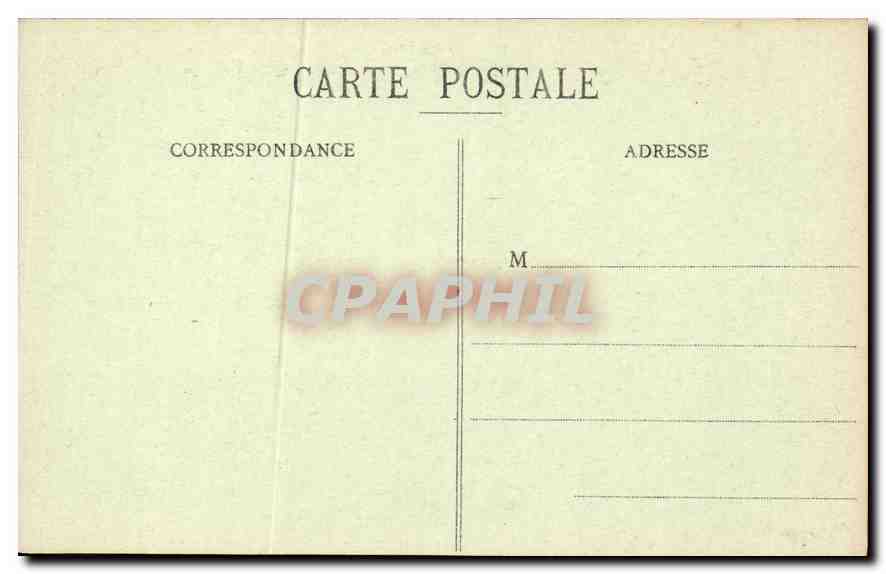 CPA Les Alpes Meolans Chapelle Saint Julien Pont sur l'Ubaye — Verso