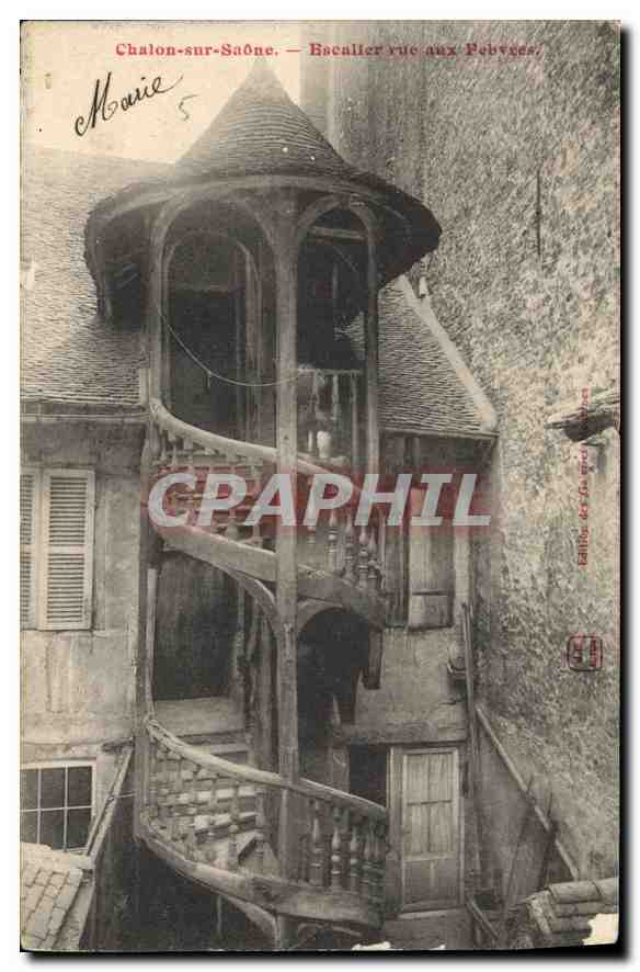 CPA Chalon sur Saone Bacaller aux Febvres
