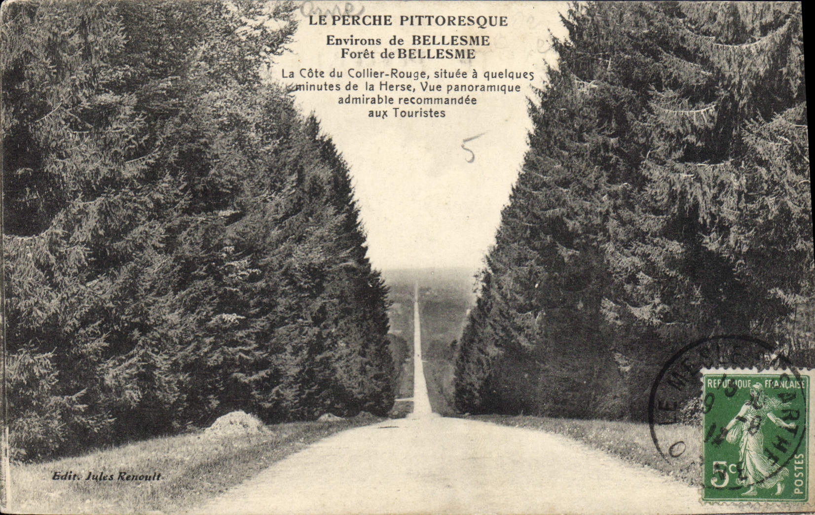 Le Perche pittoresque — Environs de Bellesme — Éditeur Jules Renouit