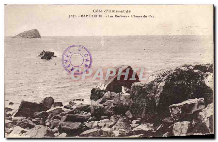 CPA Cap Frehel Les Rochers L'Amas du Cap Cote d'Emeraude