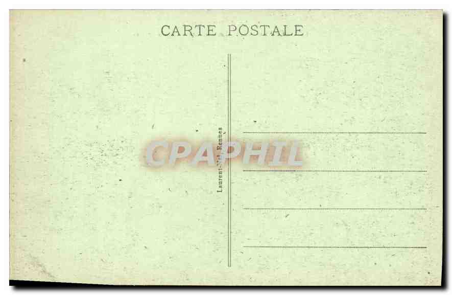 CPA Cap Frehel Les Rochers L'Amas du Cap Cote d'Emeraude — Rückseite