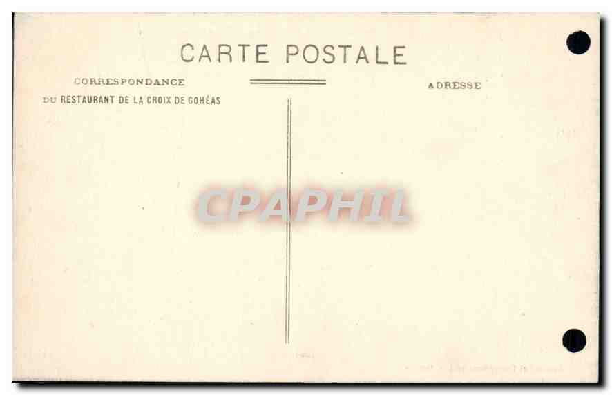 CPA Le Cap Frehel (C du N) L'Amas du cap et la Gerbe — Rückseite