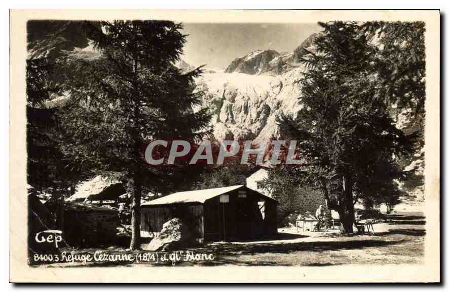 CPA Refuge Cezanne (1874) et gle Blanc