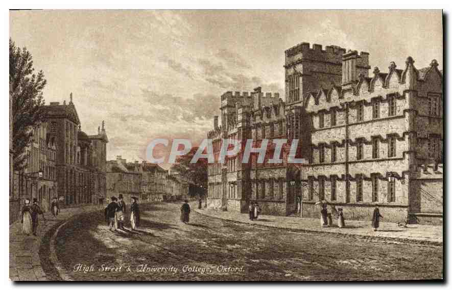 CPA High  Street University College Oxford