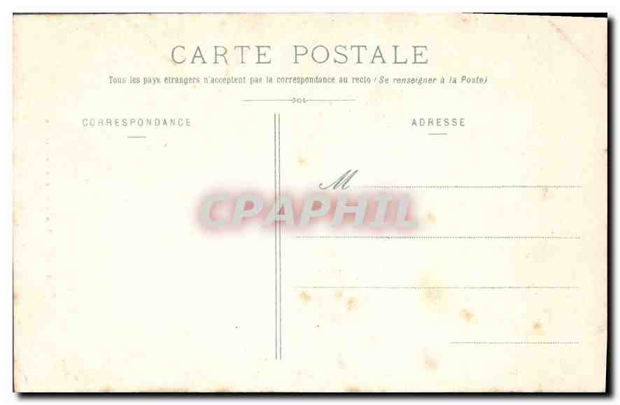 CPA Paris Fontaine des Innocents — Rückseite