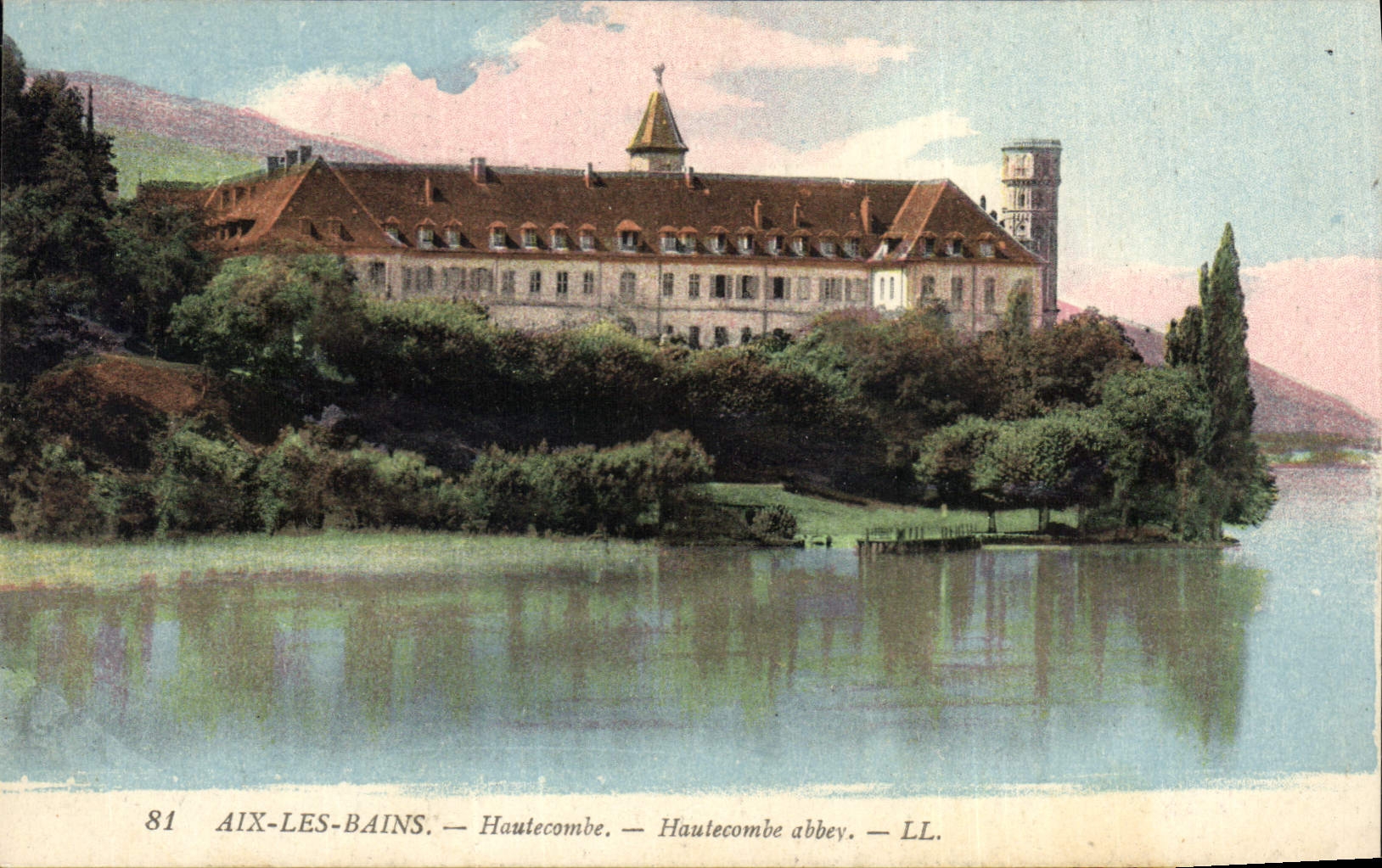CPA Aix les Bains Hautecombe Hautecombe abbey 