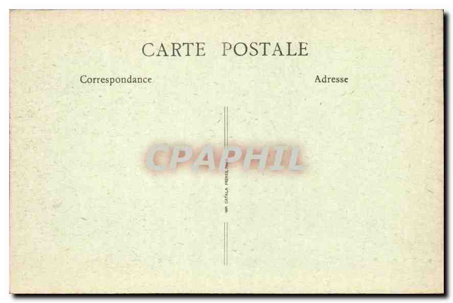 CPA Aix les Bains La Savoie Entree du Grand Cercle — Rückseite