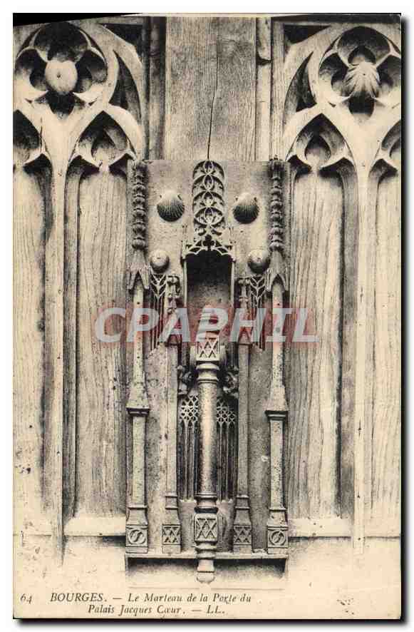 CPA Bourges les Marteau de la Porte du Palais Jacques Coeur