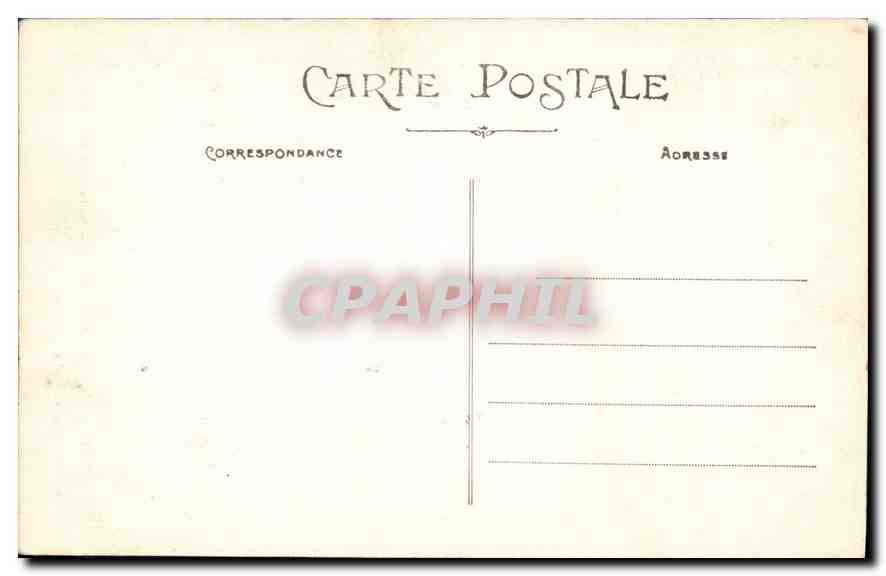CPA Guerande (Loire Inf) Collegiale St Aubin Portail Ouest — Rückseite