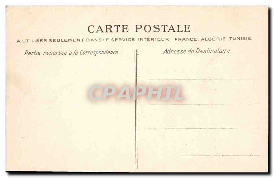 CPA Sainte Adresse Les Rochers de Barvalets — Rückseite