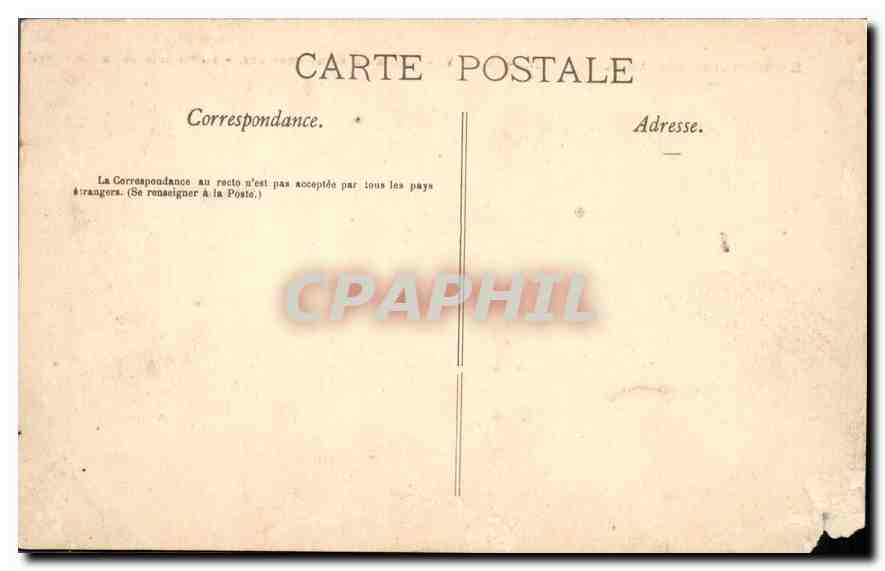 CPA Nancy Palais du Gouvernement Hemicycle de la Carriere La Lorraine Illustree — Rückseite