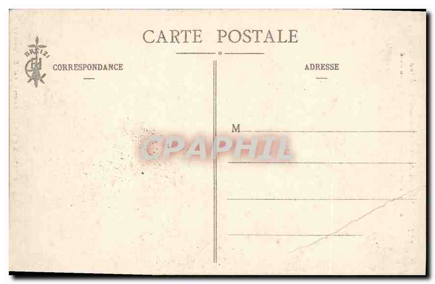 CPA Chateau de St Aubin en Pledeliac (C du N) a Mme la Batonne Albert de Palieul Pavillon Nord Chate — Rückseite