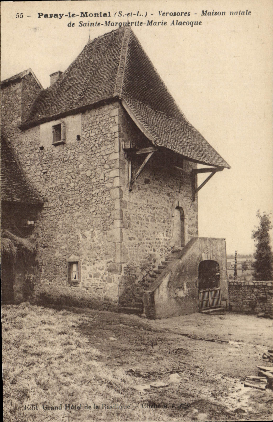 Paray-le-Monial (S.-et-L.) - Verosores - Maison natale de Sainte-Marquèrite-Marie Alacoque