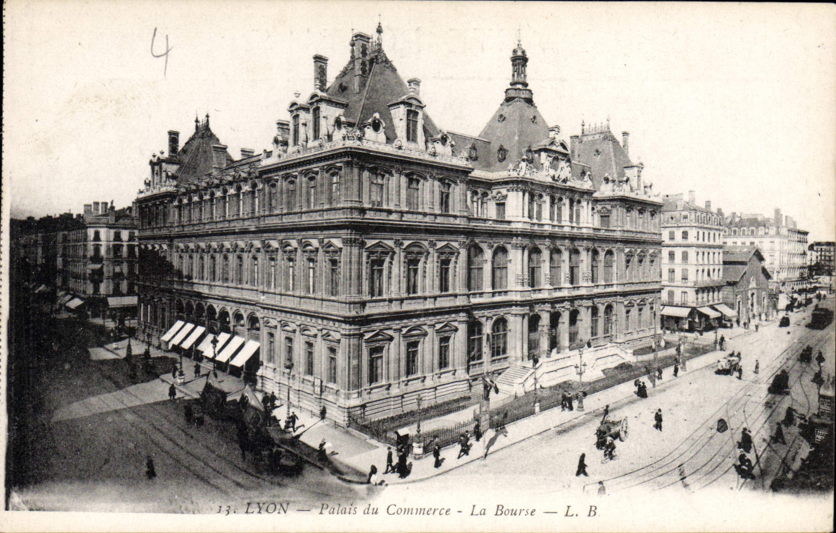 CPA Lyon Palais du Commerce La Bourse