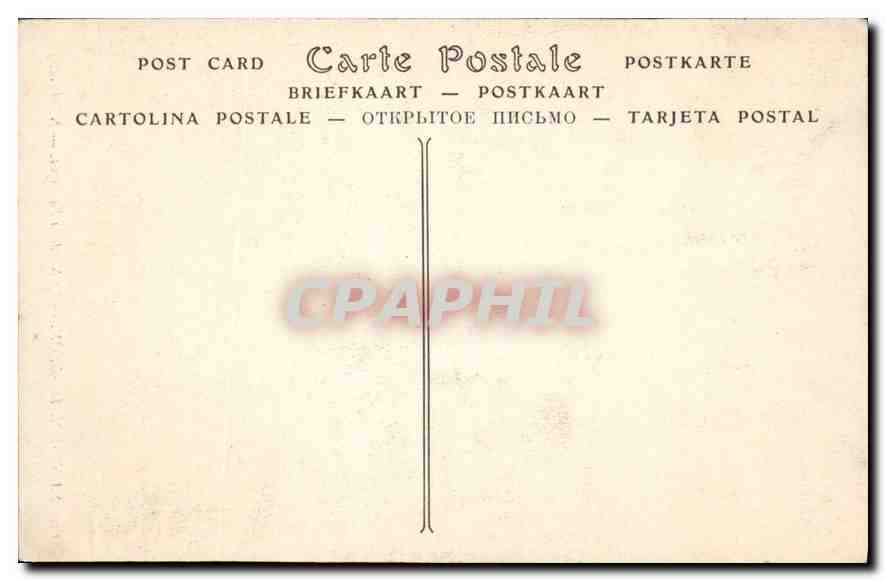 CPA Saint Pol de Leon La Nef — Rückseite