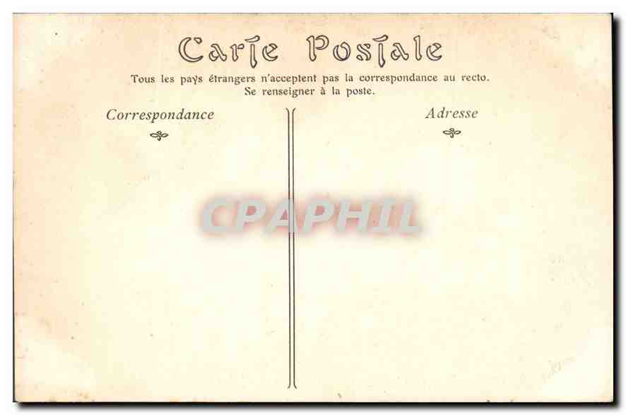 CPA Mont Saint Michel Cote sud vue prise a l'est de la Digue — Rückseite