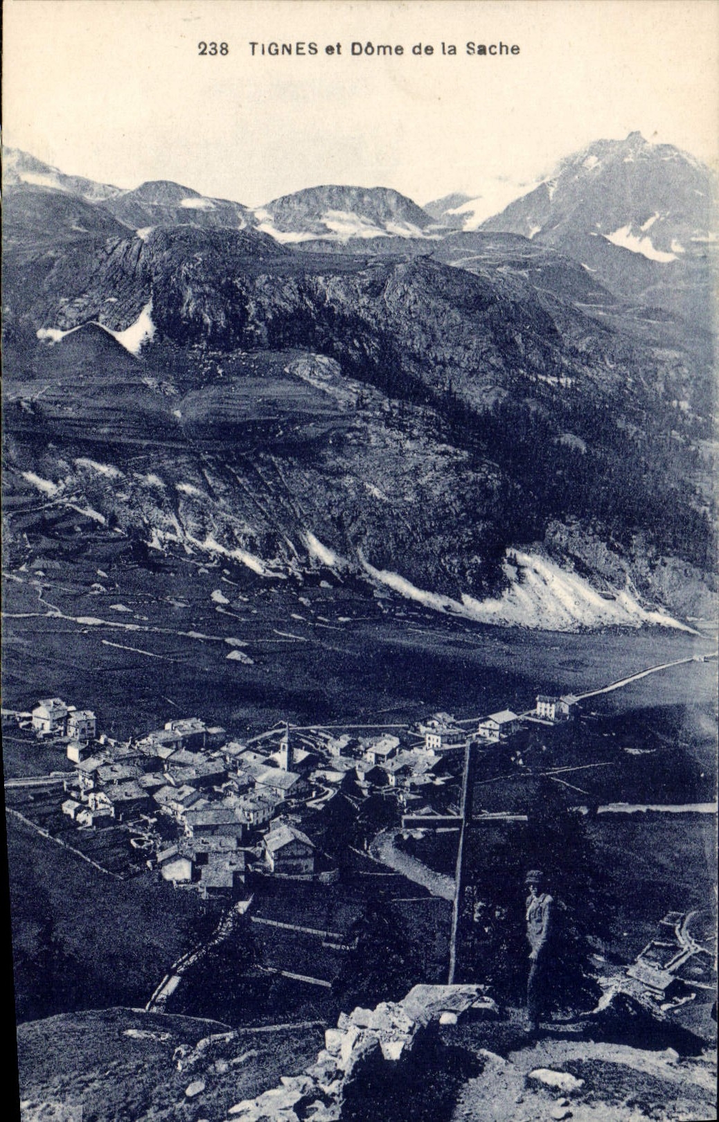 CPA Tignes et Dome de la Sache