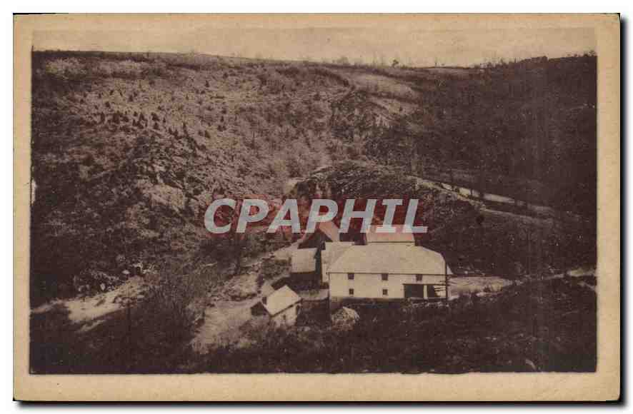 CPA Environs d'Auzances (Creuse) Vallee du Cher Moulin de Saillant