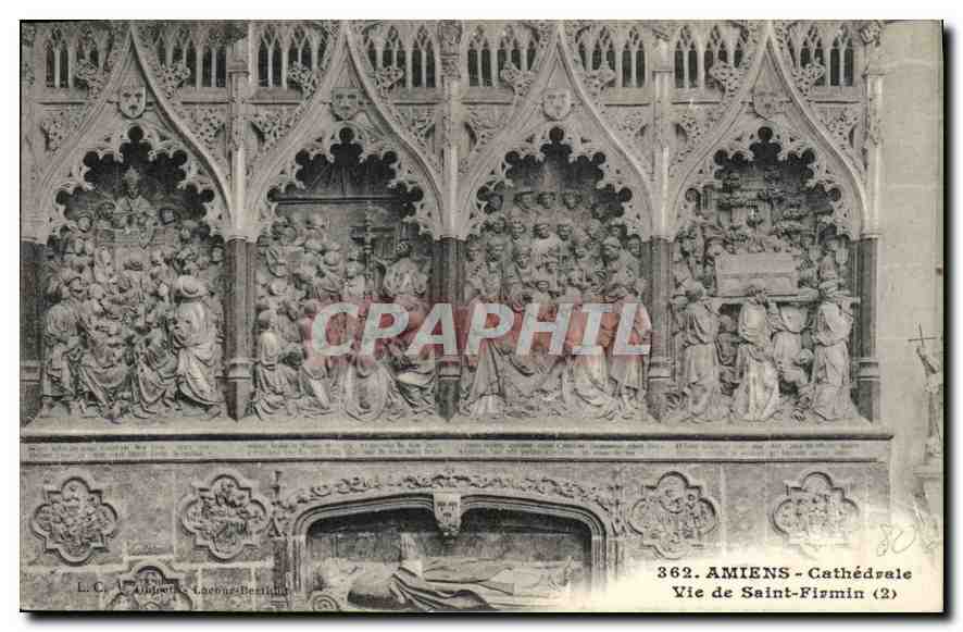 Amiens - Cathédrale Vie de Saint-Firmin (2) — L.C. Caron & Laeuenberthum, n° 362