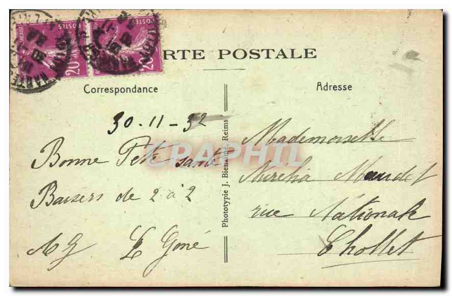CPA N D du Marillais Vue generale pendant l'ete — Rückseite