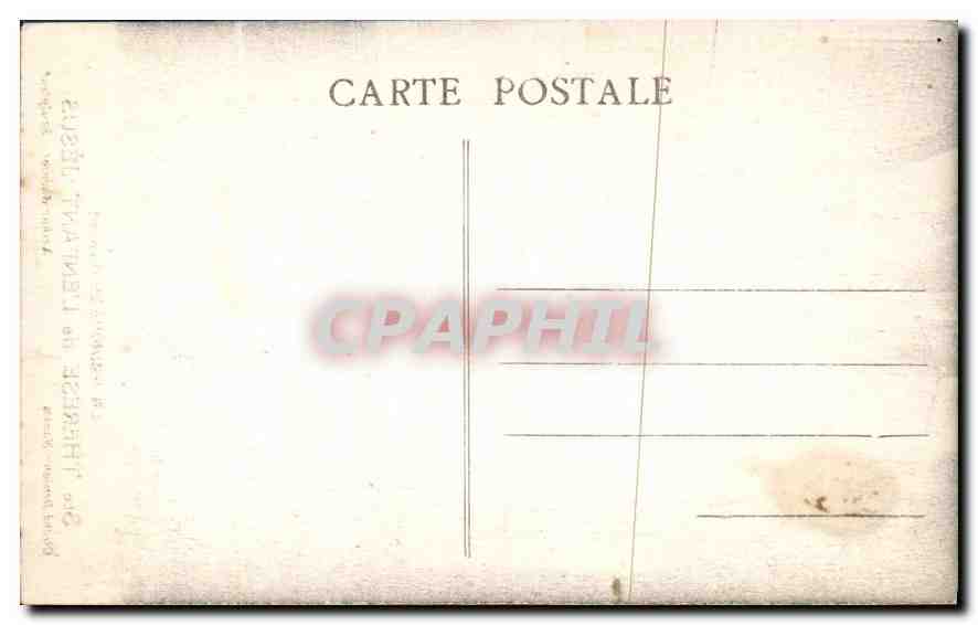 CPA La Bruffiere (Vendee) Ste Therese de l'Enfant Jesus — Back