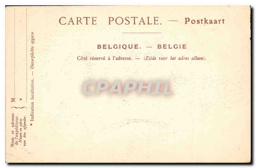 CPA Bruges La Chasse du Saint Sang — Rückseite