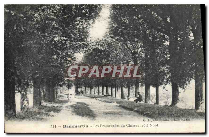 Dammartin - Les Promenades du Château, côté Nord — G. L., édit-photo, Dammartin