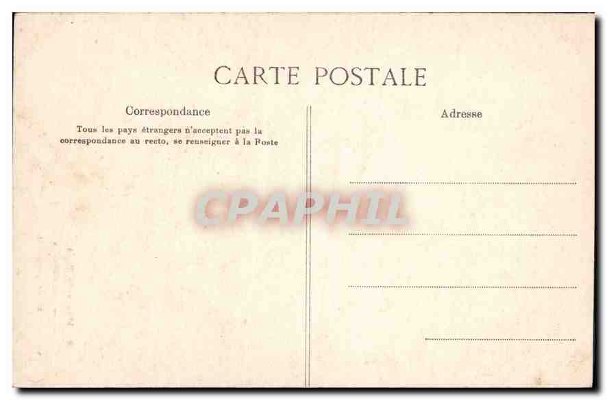 CPA Musee de Vitre Cheminee Renaissance du XVIe siecle (Depose) — Rückseite