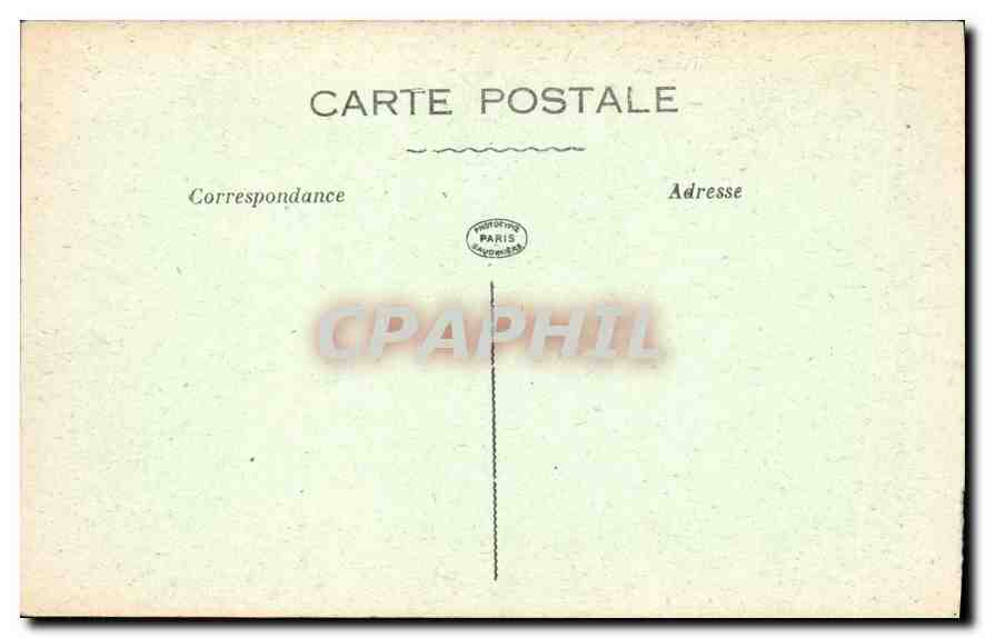 CPA Epernay en ruines Eglise Notre Dame — Rückseite