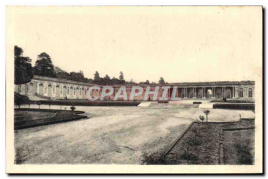 CPA Grand Trianon Facade sur les Jardins Versailles